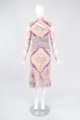 Recess Los Angeles Vintage Emilio Pucci Slashed Chiffon Cutout Dress