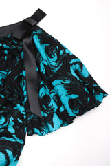 Recess Los Angeles Vintage Emilio One-Shoulder Floral Flounce Dress