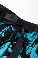 Recess Los Angeles Vintage Emilio One-Shoulder Floral Flounce Dress