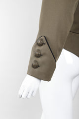 Recess Los Angeles Vintage Entre Deux Double Lapel Wool Field Jacket