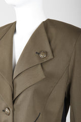 Recess Los Angeles Vintage Entre Deux Double Lapel Wool Field Jacket