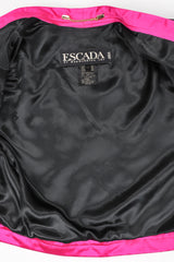 Recess Los Angeles Vintage Escada Embellished Velvet Bolero Jacket