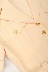 Recess Los Angeles Vintage Escada Safari Day Shirt Dress