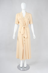 Recess Los Angeles Vintage Escada Safari Day Shirt Dress