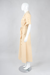 Recess Los Angeles Vintage Escada Safari Day Shirt Dress