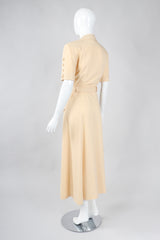 Recess Los Angeles Vintage Escada Safari Day Shirt Dress