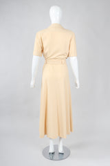 Recess Los Angeles Vintage Escada Safari Day Shirt Dress