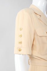 Recess Los Angeles Vintage Escada Safari Day Shirt Dress