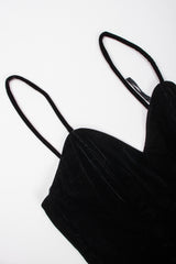 Recess Los Angeles Vintage Fabian Molina Metallic Dot Velvet Bubble Dress &  Mutton Gigot Sleeve Jacket Set