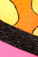 Recess Los Angeles Designer Consignment Fabrice Silhouette Colorblock Beaded School Doodle Math Shift Dress