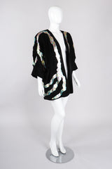 Recess Los Angeles Vintage Terry+Toni Suede Metallic Paint Pour Open Rockstar Jacket