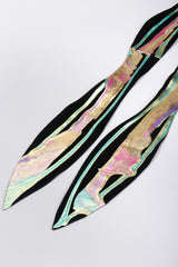 Recess Los Angeles Vintage Terry+Toni Suede Metallic Paint Pour Open Rockstar Jacket