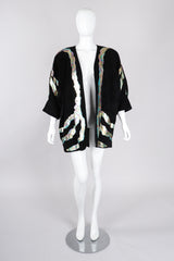 Recess Los Angeles Vintage Terry+Toni Suede Metallic Paint Pour Open Rockstar Jacket