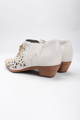 Recess Los Angeles Vintage Faire Lady Studded Leather Cut Out Booties Shooties