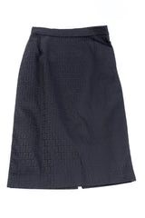 Fendi zucca monogram pencil skirt flat-lay photo @recessla
