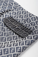 Recess Los Angeles Vintage Fendi Karl Lagerfeld Iridescent Zucca Monogram Trouser Flare Pant