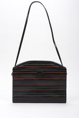 Recess Los Angeles Vintage Fendi Slim Embroidered Leather Shoulder Bag