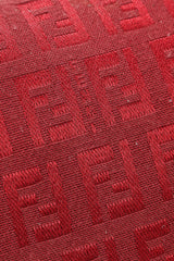 Recess Designer Consignment Vintage Fendi Zucca Zucchino Canvas Monogram Baguette Shoulder Bag Los Angeles Resale