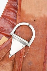 Vintage Fendi Fendissime Obi Crocodile Belt Buckle Peg at Recess Los Angeles