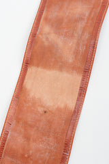 Vintage Fendi Fendissime Obi Crocodile Belt lining damage