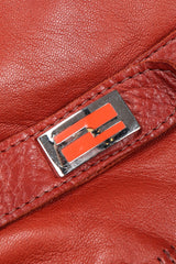 Recess Los Angeles Vintage Fendi Kid Leather Fur Trim Gloves