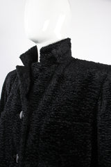 Vintage Fendi Faux Astrakhan Curly Lamb Coat on Mannequin collar at Recess Los Angeles