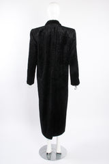Vintage Fendi Faux Astrakhan Curly Lamb Coat on Mannequin back at Recess Los Angeles