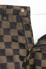 Vintage Fendi Checkerboard Monogram Pant b at Recess Los Angeles