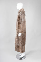 Recess Los Angeles Vintage Louis Feraud Reversible Shearling Persian Lamb Fur Coat