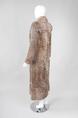Recess Los Angeles Vintage Louis Feraud Reversible Shearling Persian Lamb Fur Coat
