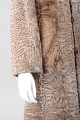 Recess Los Angeles Vintage Louis Feraud Reversible Shearling Persian Lamb Fur Coat