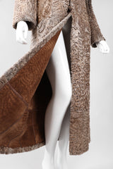 Recess Los Angeles Vintage Louis Feraud Reversible Shearling Persian Lamb Fur Coat