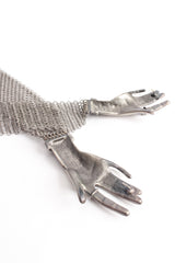 Vintage Ferrara Hand Buckle Ring Mesh Belt IV hands back/hook close  @ Recess Los Angeles