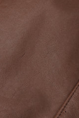 Vintage Firenze Santa Barbara Leather jacket and pant leather scratches