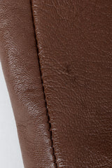 Vintage Firenze Santa Barbara Leather jacket small stain