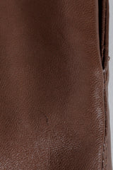 Vintage Firenze Santa Barbara Leather jacket and pant leather scratches