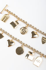 Recess Los Angeles Vintage Fred Hayman Beverly Hills Rodeo Drive Giorgio Charm Bracelet