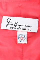 Recess Designer Consignment Vintage Fred Hayman Hollywood Ruched Feather Cocktail Dress & Shawl Los Angeles Resale