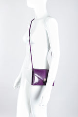 Recess Designer Consignment Vintage Fred Hayman Jeweled Jaguar Convertible Lizard Clutch Bag Los Angeles Resale