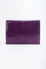 Recess Designer Consignment Vintage Fred Hayman Jeweled Jaguar Convertible Lizard Clutch Bag Los Angeles Resale