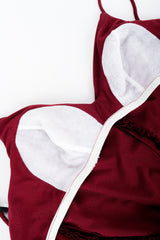 Vintage Fredericks of Hollywood Jumpsuit on Mannequin Shelf Bra Crop at Recess