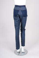 Recess Los Angeles Vintage Future Ozkek Reverse Denim Jacket & Pant Set Canadian Tuxedo