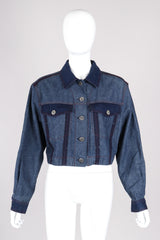 Recess Los Angeles Vintage Future Ozkek Reverse Denim Jacket & Pant Set Canadian Tuxedo