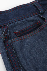 Recess Los Angeles Vintage Future Ozkek Reverse Denim Jacket & Pant Set Canadian Tuxedo