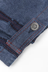 Recess Los Angeles Vintage Future Ozkek Reverse Denim Jacket & Pant Set Canadian Tuxedo