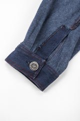 Recess Los Angeles Vintage Future Ozkek Reverse Denim Jacket & Pant Set Canadian Tuxedo