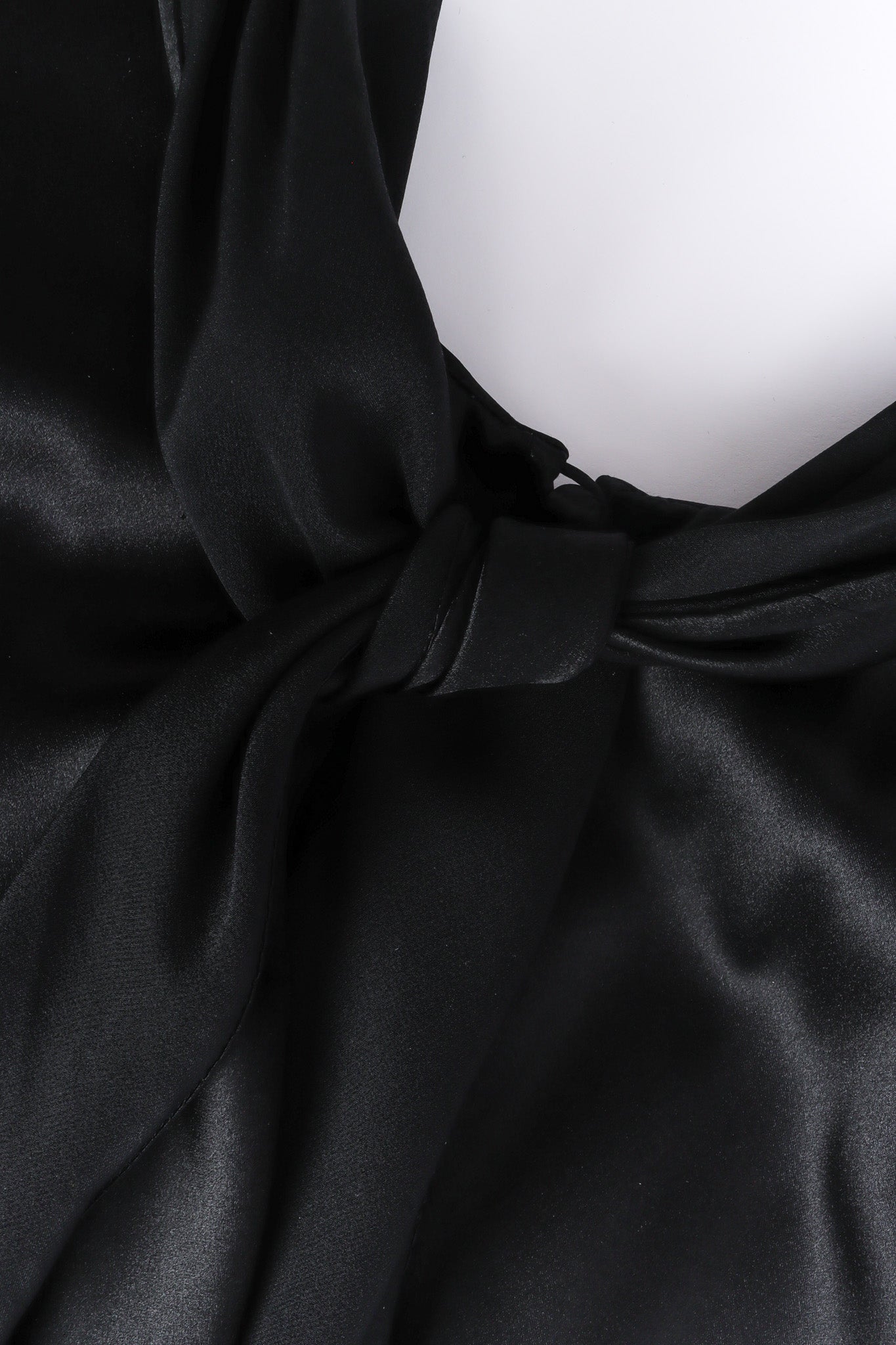 Fringe silk shift dress by Galanos Silk Ribbon Close-up @recessla