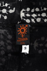 Vintage Paul Gaultier Soleil Fleur & Leaf Dress tag @ Recess LA