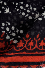 Vintage Paul Gaultier Soleil Fleur & Leaf Dress print detail @ Recess LA