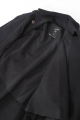 Vintage Jean Paul Gaultier Double Breasted Wool Coat inverse detail @ Recess LA